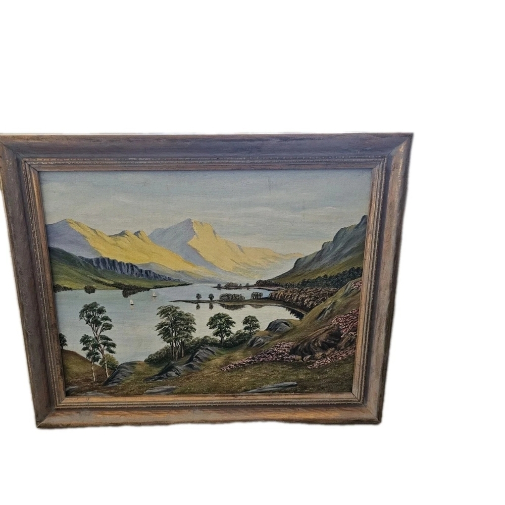 Landscape‎ Art with Wooden Frame - Picture 3 of 6